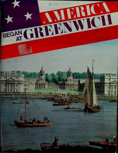Cover of America began at Greenwich