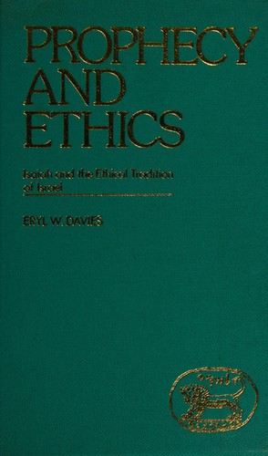 Cover of Prophecy and ethics
