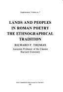 Cover of Lands and peoples in Roman poetry