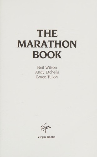 Cover of The marathon book