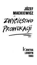 Cover of Zwycięstwo prowokacji
