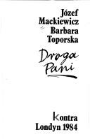 Cover of Droga pani