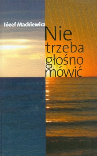 Cover of Nie trzeba glosno mówic