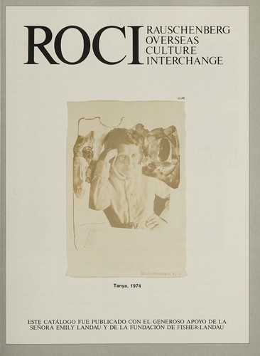 Cover of El soñado mundo de Rauschenberg