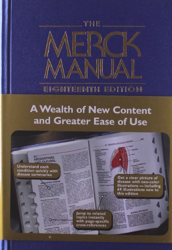Cover of The Merck Manual of Diagnosis and Therapy, 18th Edition