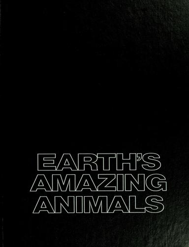 Cover of Earth's amazing animals