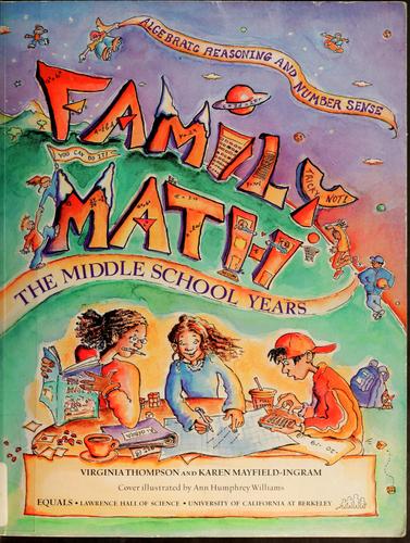 Cover of Family math, the middle school years