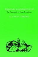Cover of Parmenides and Empedocles