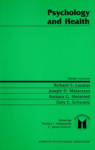 Cover of Psychology and health