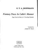 Cover of Fantasy pieces in Callot's manner