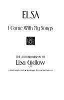 Cover of Elsa, I come with my songs
