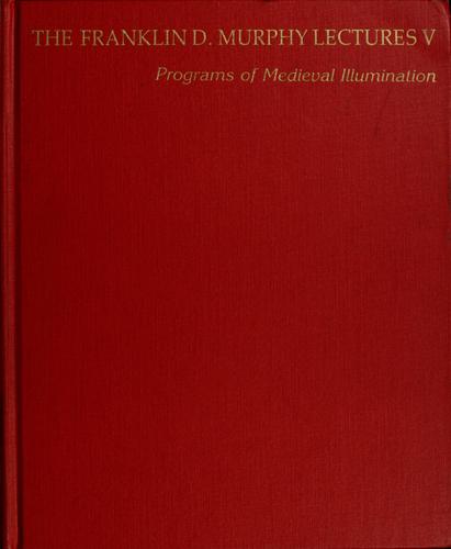 Cover of Programs of medieval illumination