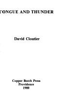 Cover of Tongue and thunder