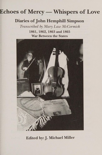 Cover of Echoes of mercy, whispers of love