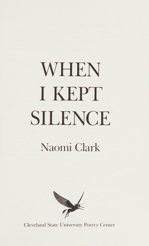 Cover of When I kept silence
