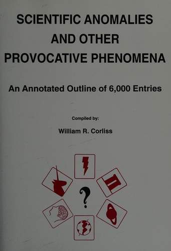 Cover of Scientific Anomalies and Other Provocative Phenomena