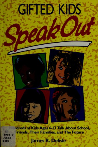 Cover of Gifted kids speak out