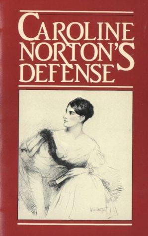 Cover of Caroline Norton's defense