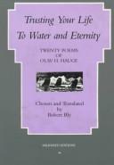 Cover of Trusting your life to water and eternity