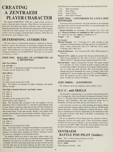 Cover of Robotech RPG Book Three