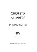 Cover of Chopstix Numbers