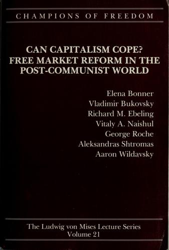 Cover of Can capitalism cope?