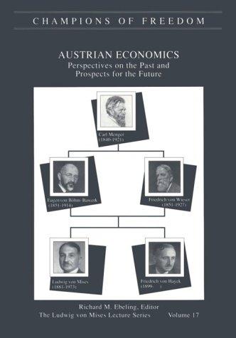 Cover of Champions of Freedom vol 17 ; Austrian Economics