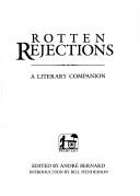 Cover of Rotten Rejections: A Literary Companion