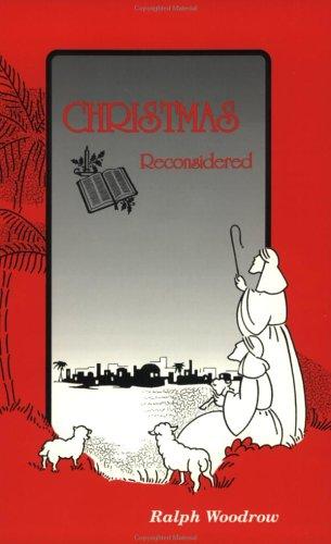 Cover of Christmas reconsidered