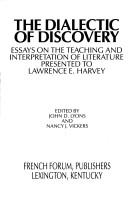 Cover of Dialectic of Discovery
