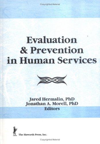 Cover of Evaluation & prevention in human services