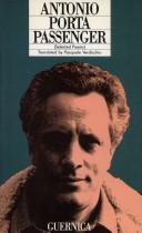 Cover of Passenger Selected Poems (Passenger)