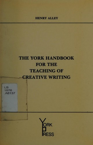 Cover of The York handbook for the teaching of creative writing
