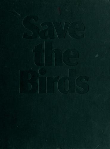 Cover of Save the Birds