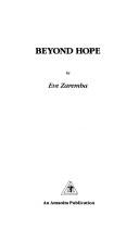 Cover of Beyond hope