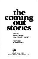 Cover of The Coming Out Stories