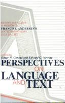 Cover of Perspectives on language and text