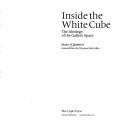 Cover of Inside the white cube