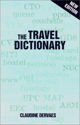 Cover of The travel dictionary
