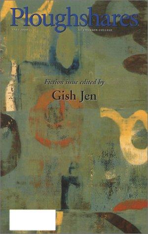 Cover of Ploughshares Fall 2000