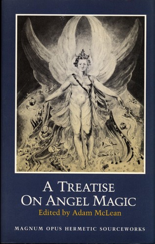 Cover of A treatise on angel magic