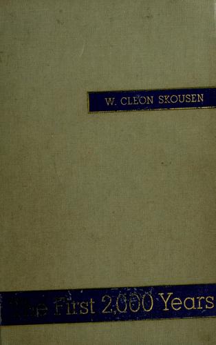 Cover of The first 2000 years