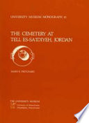 Cover of The cemetery at Tell es-Saʻidiyeh, Jordan