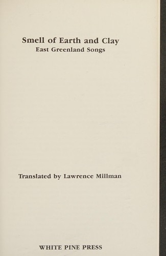 Cover of Smell of Earth and Clay