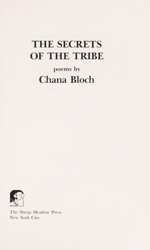 Cover of The secrets of the tribe