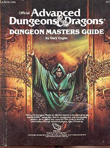 Cover of Advanced dungeons & dragons, dungeon masters guide