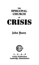 Cover of The Episcopal Church in crisis