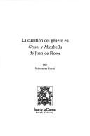 Cover of La cuestión del género en Grisel y Mirabella de Juan de Flores
