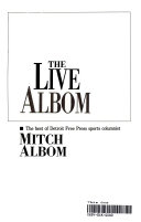 Cover of The Live Albom