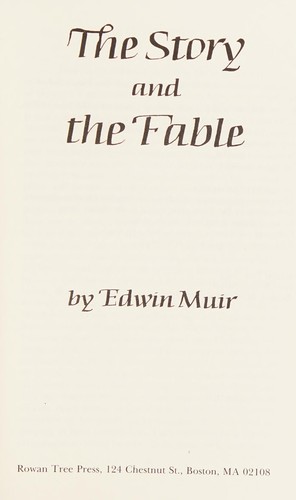 Cover of The story & the fable